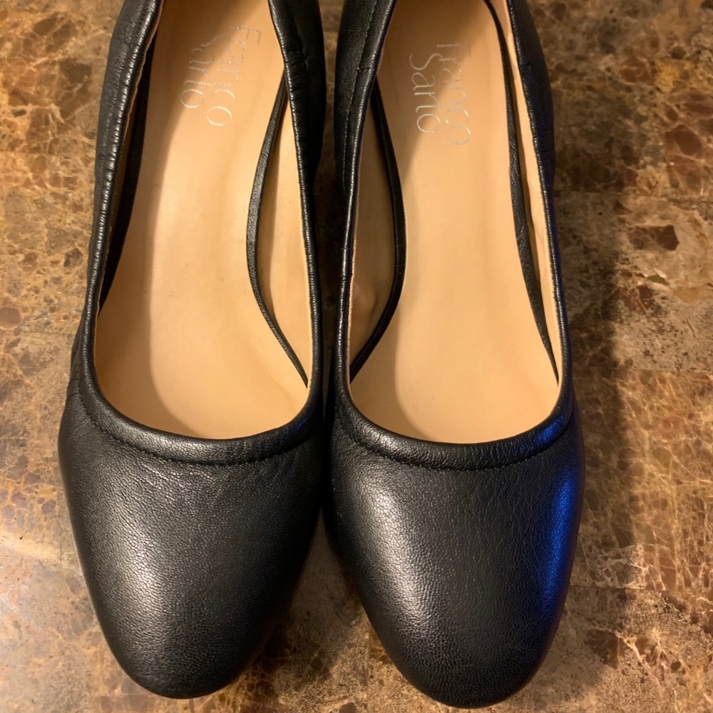 Franco Sarto Black Block heeled shoes